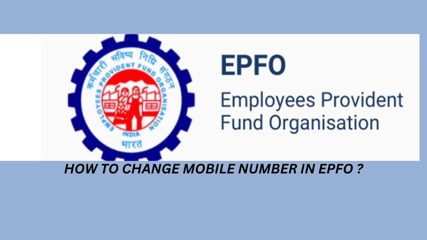 how to change mobile number in epfo in 2025